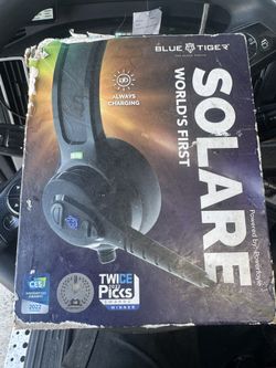 Bluetooth Solar Power Headset