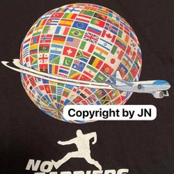 Black T-shirt - Deaf World With The Deaf Barriers