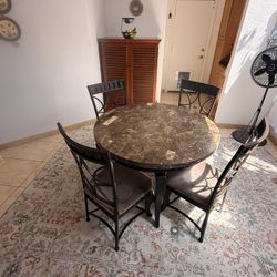 stone top dining table 