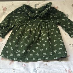 green dress 0-3 months