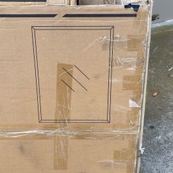 KeonJinn 72 in. W x 36 in. H Rectangular Beveled Frameless Wall Mount Bathroom Vanity Mirror Decorative Wall Accent Mirror