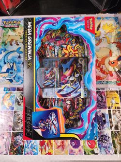Pokemon Chaos Rising Mega Greninja ex Premium Collection