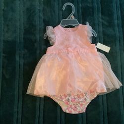 Girls Outfit Pink 6/9 Months Brand NEW!