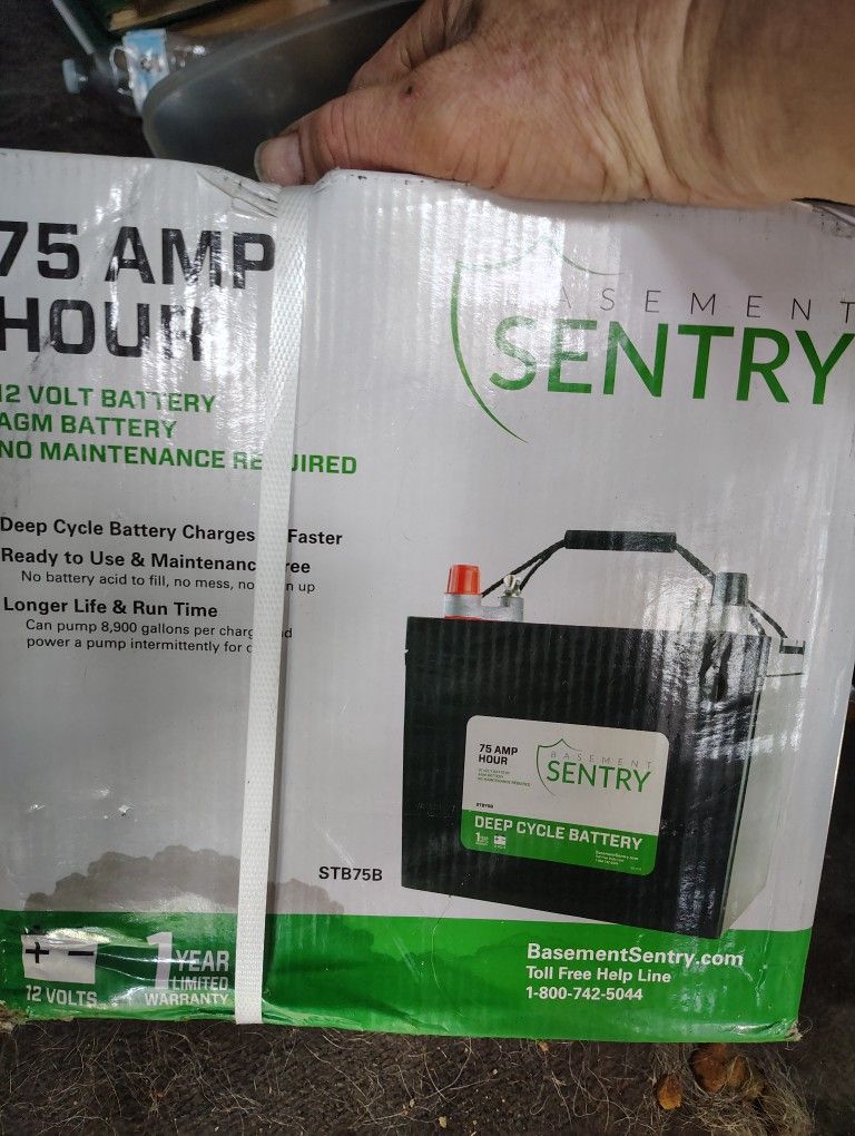 75 Amp Hr Deep Cycle Battery