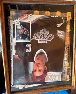 Wayne Gretzky LA Kings Framed Memorabilia Display
