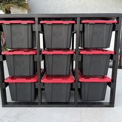 Tote Rack Storage