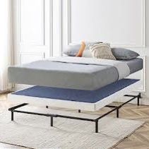 Queen Size Mattress 10 Inches Set With Box Springs And Metal Bed Frame New From Factory Delivery Same Day