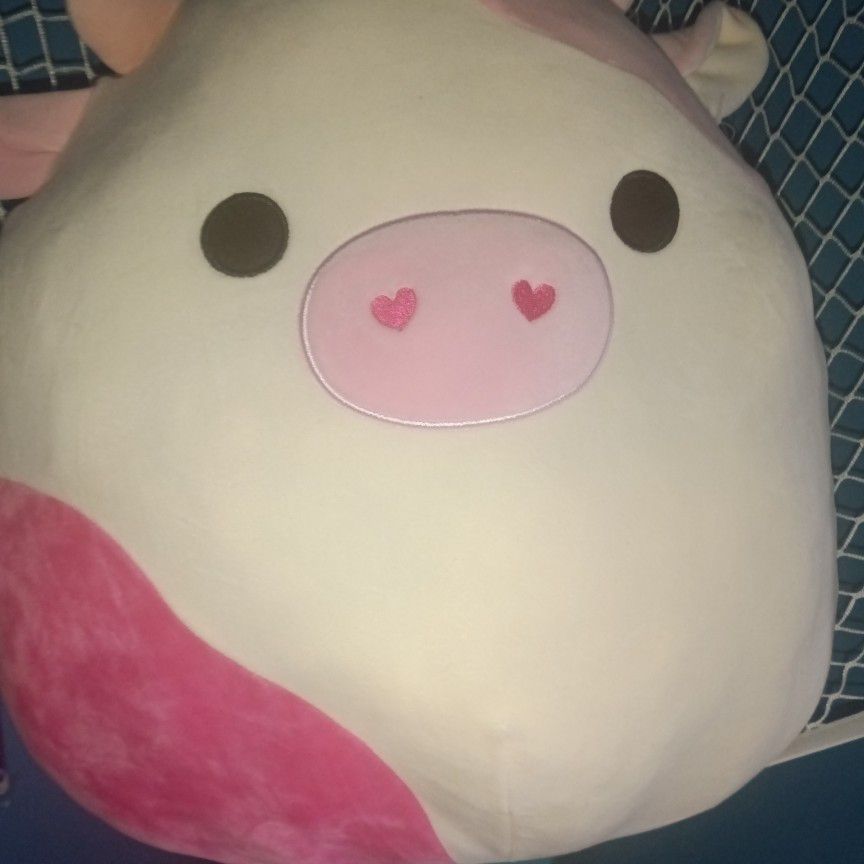 16 Inch Caedyn Cow Squishmallow (New With Tags) 