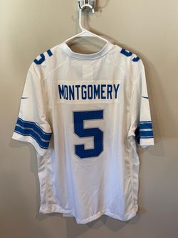 Nike Montgomery #5 Detroit Lions NFL Jersey Men’s XL