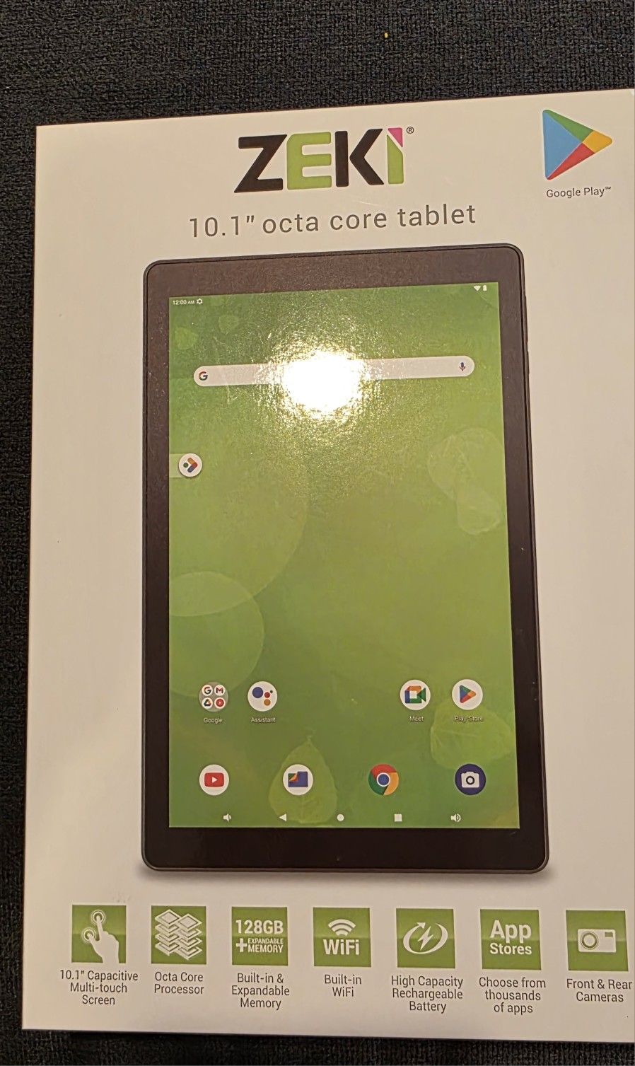 Zeki 10.1" Octa Core Tablet New