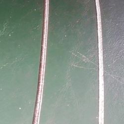 New Women Silver Plated Flat 18"Chain w/2"Extension Cash