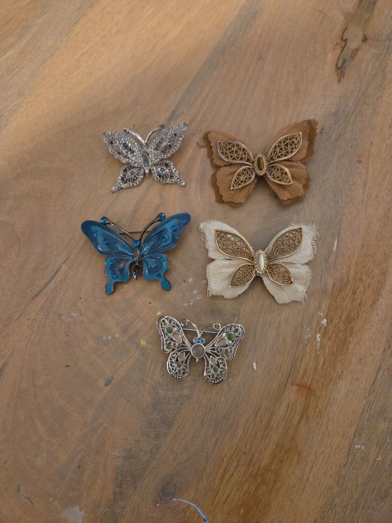 Butterfly Pin Lot