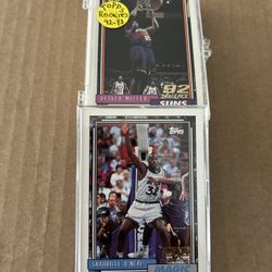 92-93 TOPPs ROOKIES”   SHAQ, ALONZO+++ NM/M!!!😎