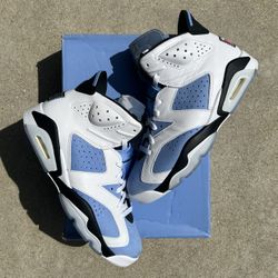 Jordan 6 UNC White    