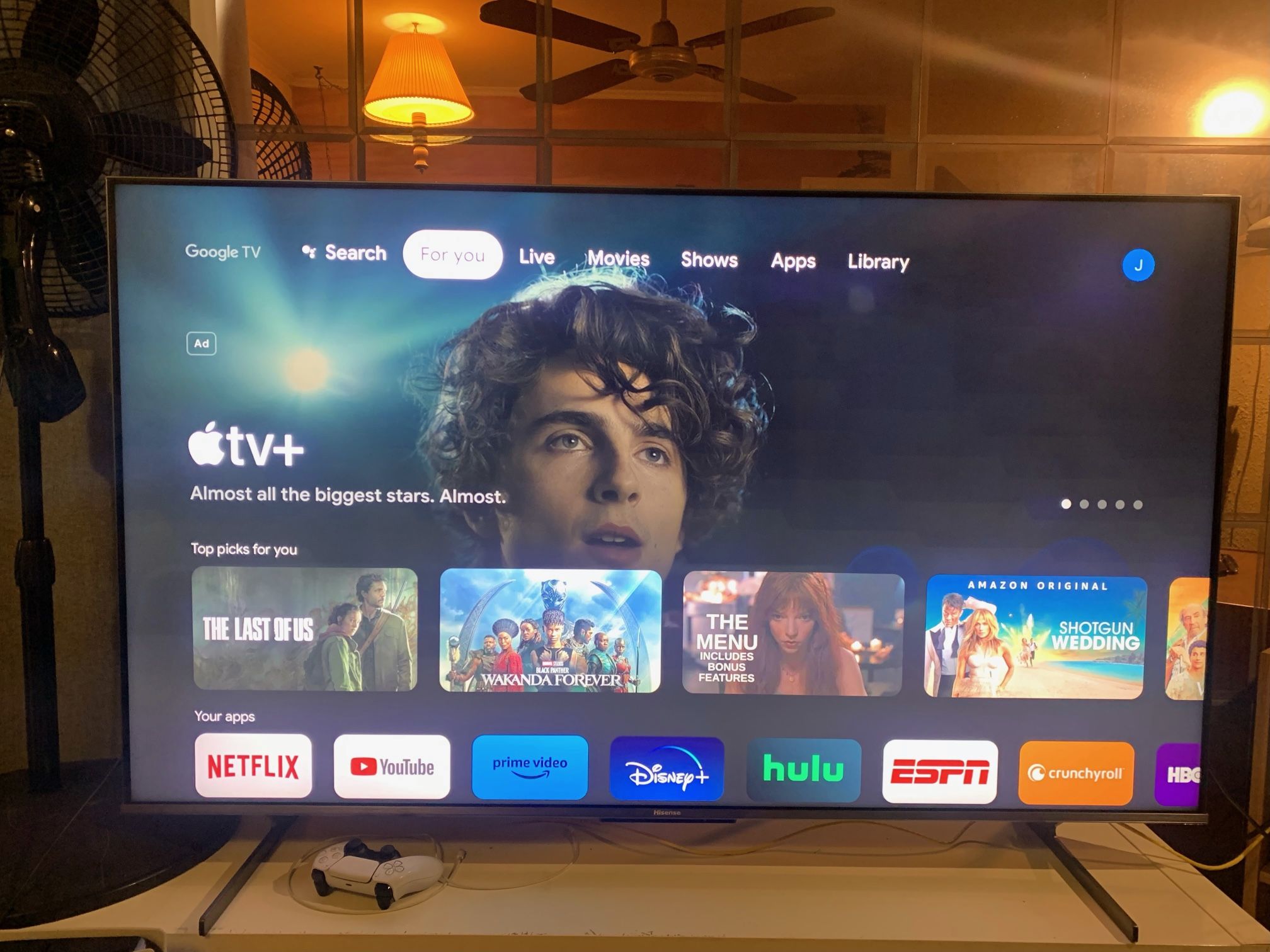 Hisense - 65" Class U8H Series Mini LED Quantum ULED 4K UHD Smart Google TV