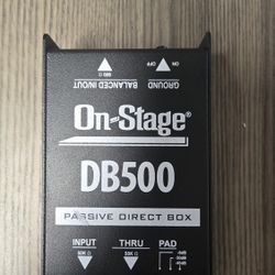 On-Stage DB500 Direct Box
