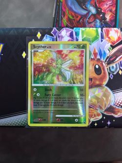 Scyther Reverse Holo Pokemon Majestic Dawn