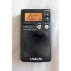Sangean DT-200X FM-Stereo AM Digital PLL Synthesized Receiver Radio