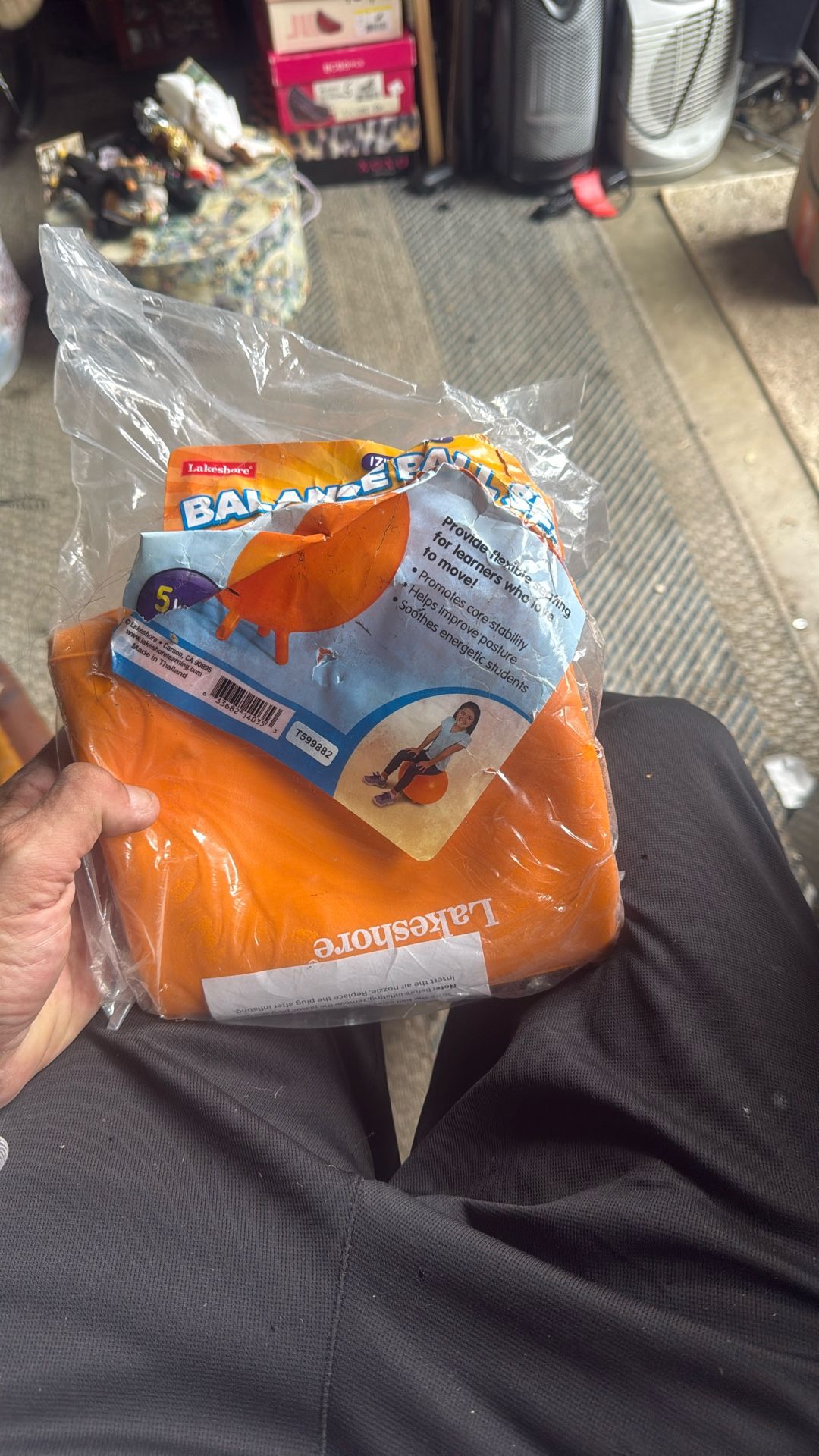 Kids Balance Ball Bouncing Seat Brand New