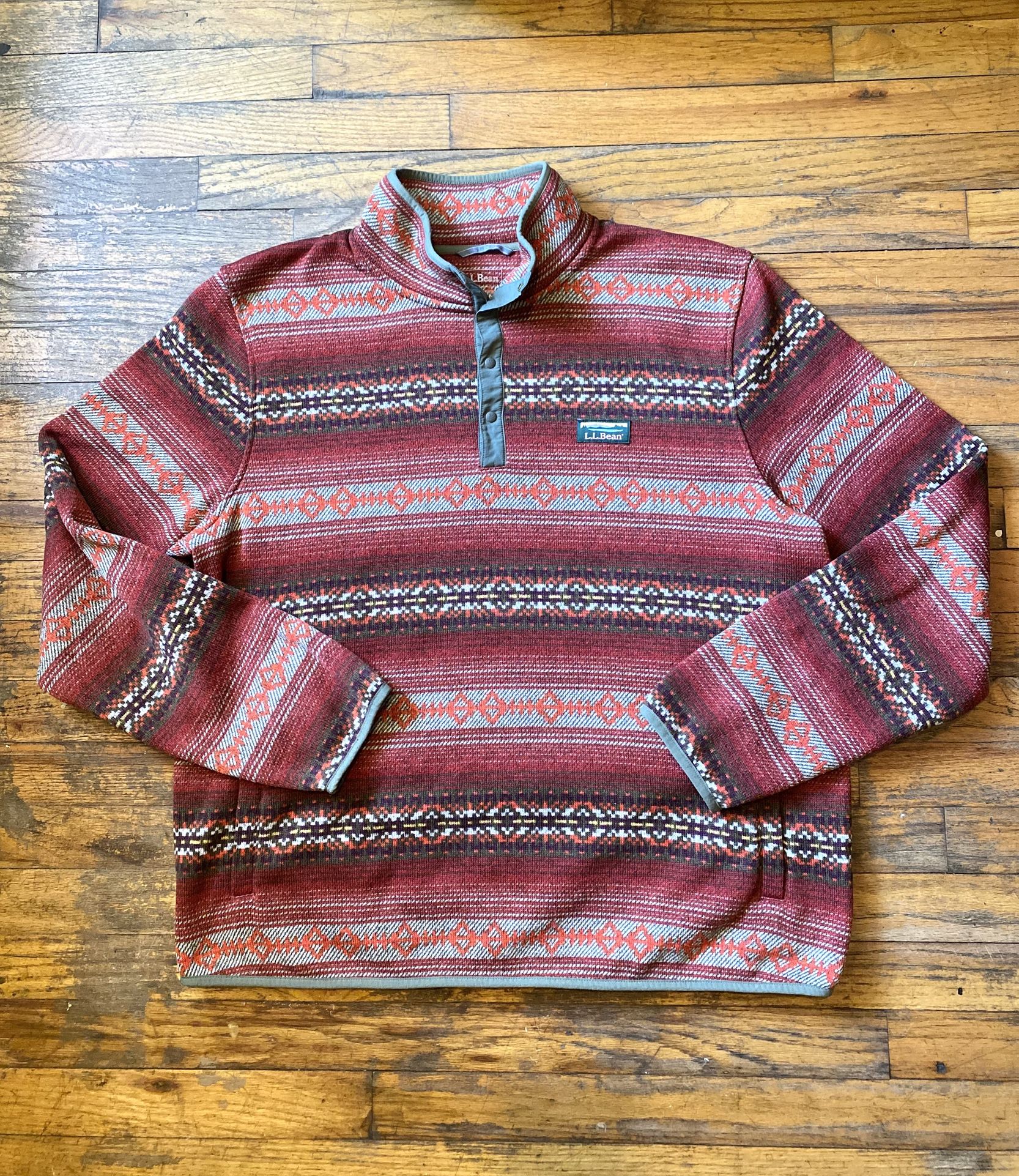 L.L. Bean Men's Sweater Fleece Pullover Size Xl