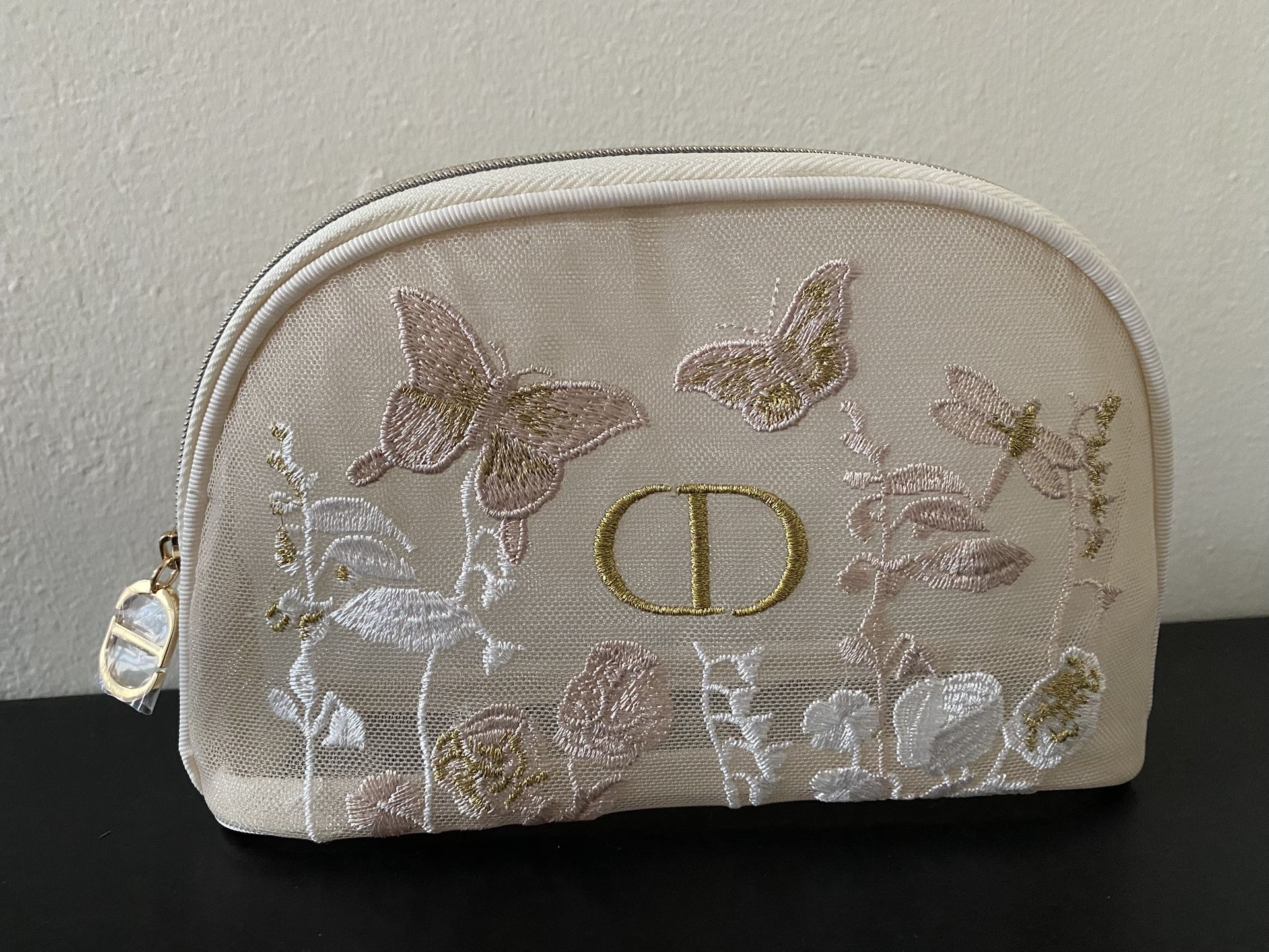 DIOR Embroidered Butterfly & Dragonfly