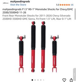 maXpeedingrods Monotube Shocks Chevy/GMC 2500/3500HD