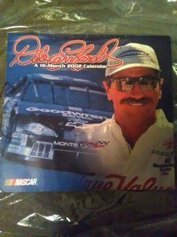 Dale Earnheart 2002 wall calander