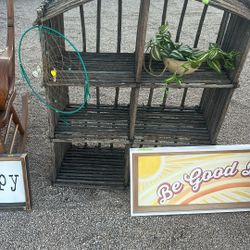 Unique Cactus Wood Shelving