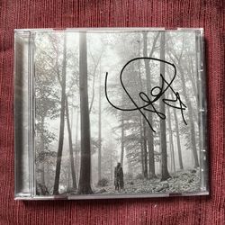 Taylor Swift Folklore signed cd