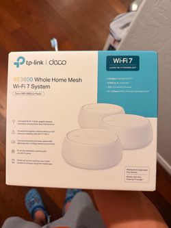 TP-Link Deco BE3600 Wi-Fi 7 Mesh System 3-Pack