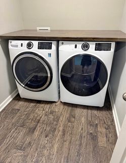 GE UltraFresh System Washer and Dryer Set