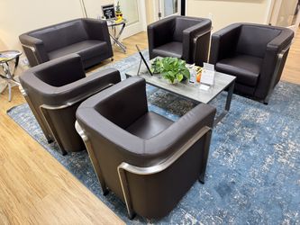 Sofa and Arm Chairs