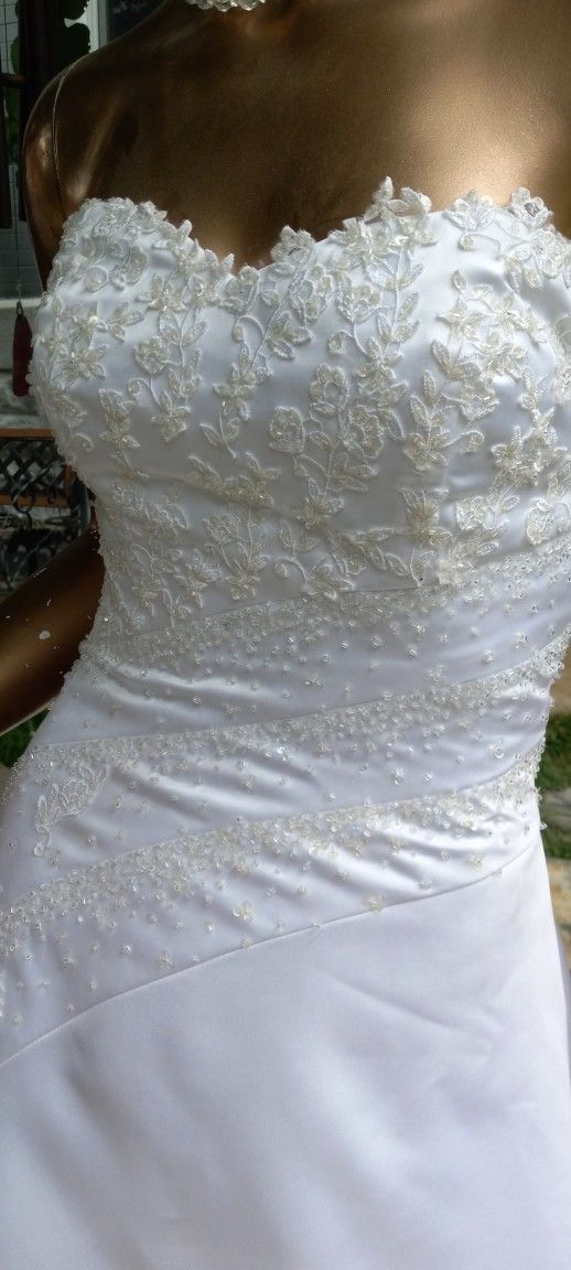 Wedding Dress By ALFRED ANGELO