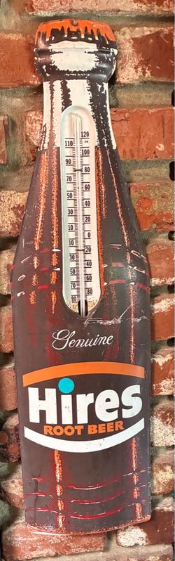 Vintage Hires Rootbeer thermometer