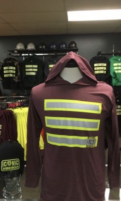 High Visibility Safety Long Sleeves with Hoodie