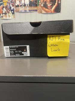 Jordan 1 Low Pine Green 