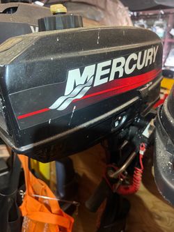 Mercury Outboard Boat Motor 2-stole