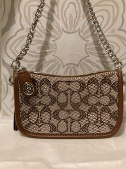 Coach   swinger Bag with Chain Strap