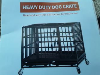 New Pets Crate 42 Inches Long Heavy duty