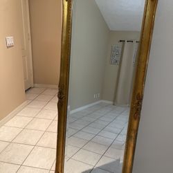 Gold Leaf Mirror
