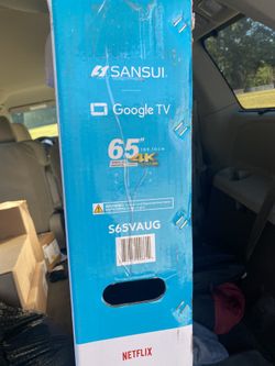 65’ Inch 4K Smart With Google …$200.00!!  