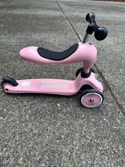 Convertible scooter