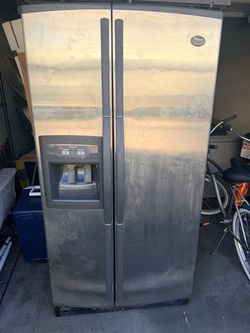 Whirlpool Side-by-Side Refrigerator with Ice Maker