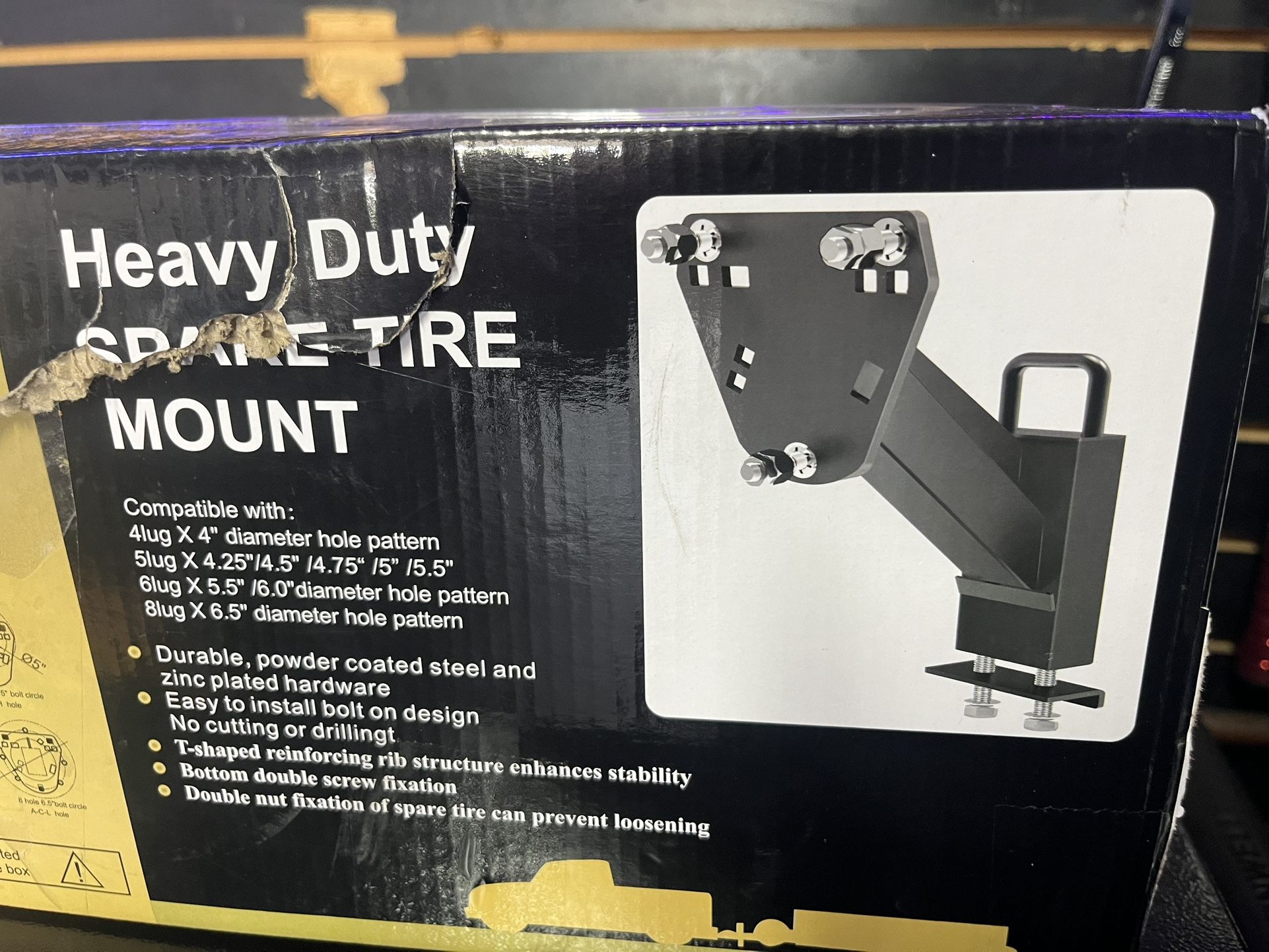 Heavy Duty Spare Tire Mount