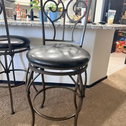 Set Of 3 Bar Stools 
