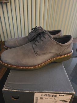 ECCO Ian Moonless Derby Shoes Size 10-10.5