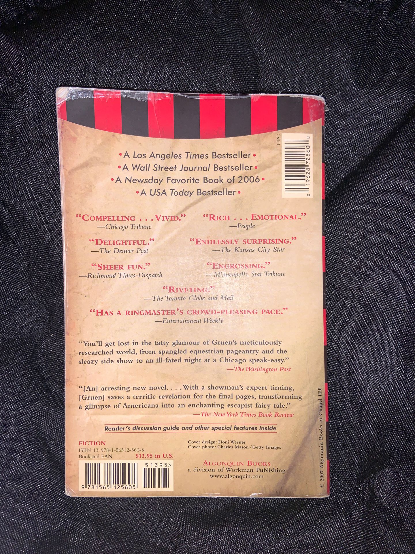 Water for the Elephants paperback