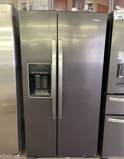Whirlpool Stainless Steel Fridge/ Delivery Available 