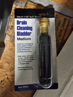 Medium Drain Cleaning Bladder