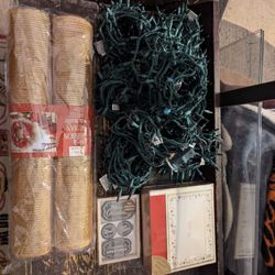 Lights, tags, Photo cards and craft